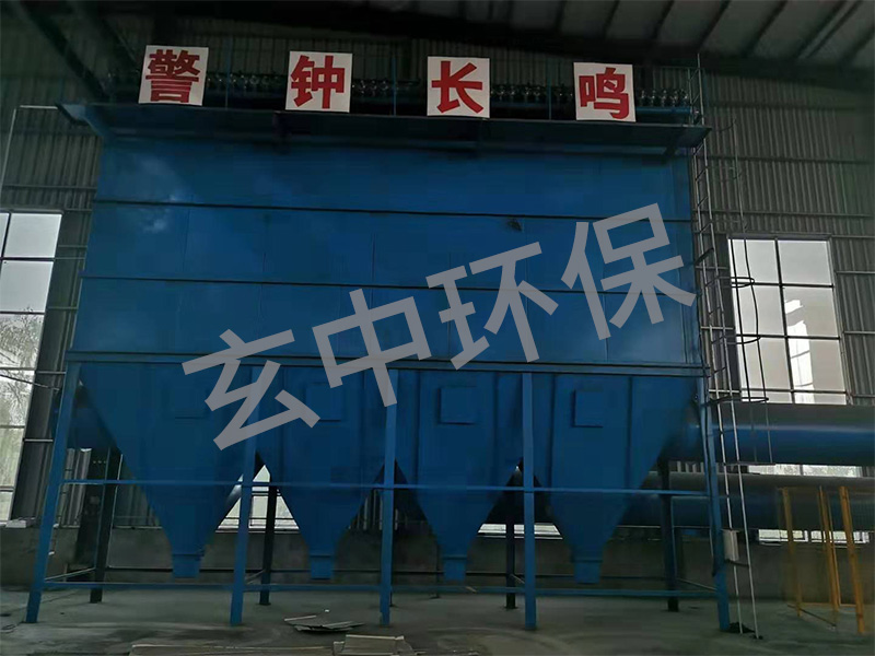 鑄造廠(chǎng)澆筑區布袋除塵器